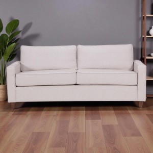 Sofá Sillón 3 Cuerpos Dakota (tela Rustica Easyclean)