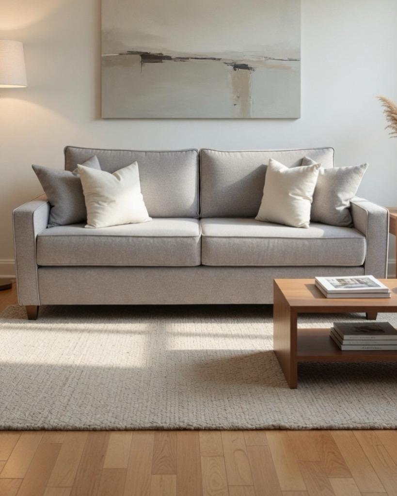 Sofá Sillón 3 Cuerpos Dakota (tela Rustica Easyclean)