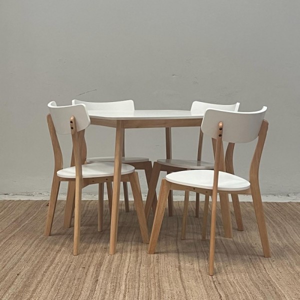 Juego De Comedor Living Juliana 4 Sillas - Imagen 2