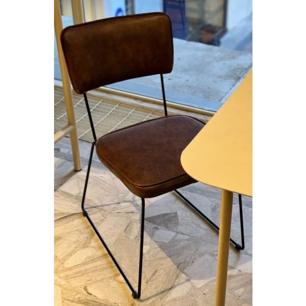 Silla Living Comedor Rio Estructura Metalica - Imagen 2