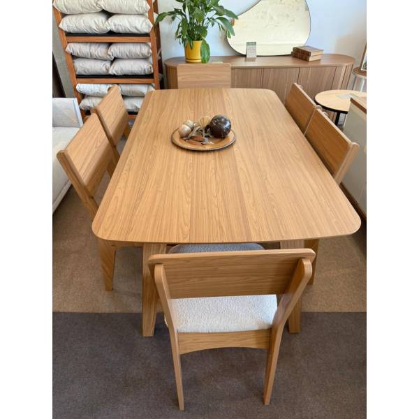 Juego De Living Comedor Vegas Con 6 Sillas - Imagen 3