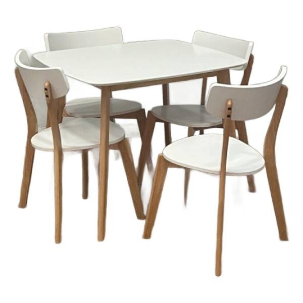Juego De Comedor Living Juliana 4 Sillas - Imagen 5
