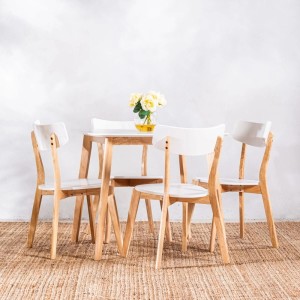 Juego De Comedor Living Juliana 4 Sillas