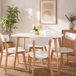 Juego De Comedor Living Juliana 4 Sillas