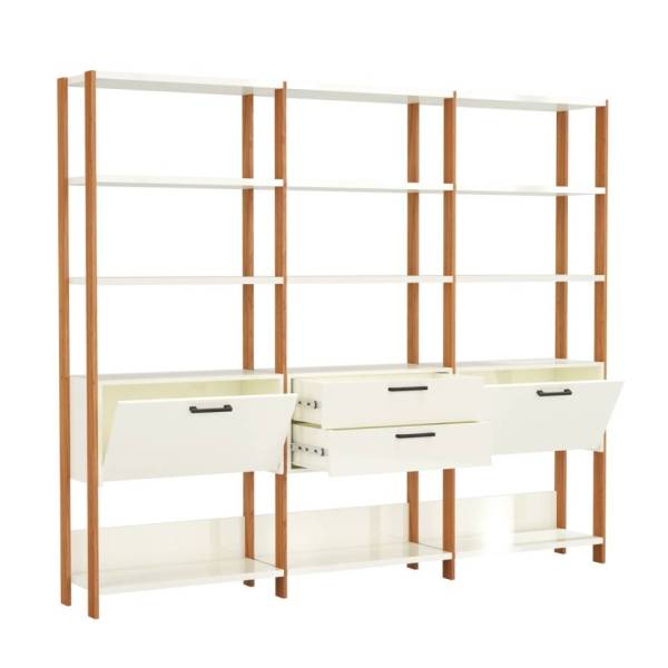 Biblioteca industrial NORUEGA 216 X 32 X 185 alt - Imagen 4