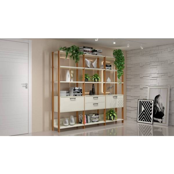 Biblioteca industrial NORUEGA 216 X 32 X 185 alt - Imagen 2