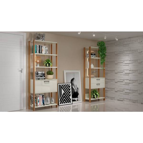 Biblioteca Noruega con puerta 73 Cm - Imagen 6