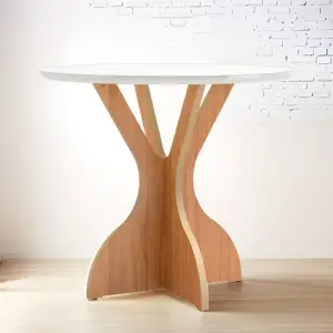 Mesa De Comedor Circular Pampa