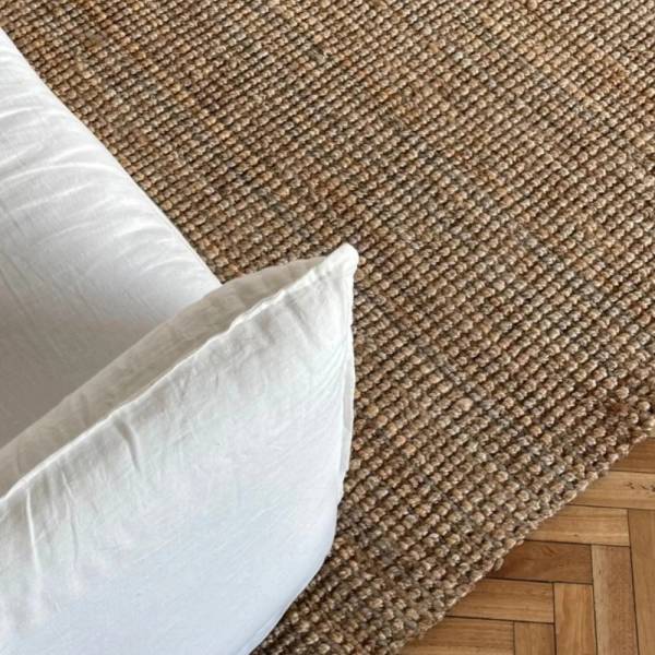 Alfombra de yute bouclé - Imagen 2