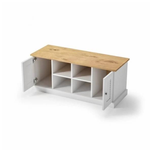 Rack para tv VALENCIA (2 puertas + 4 espacios) - Imagen 4