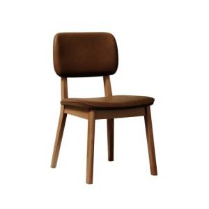 Silla New York classic Eco cuero chocolate
