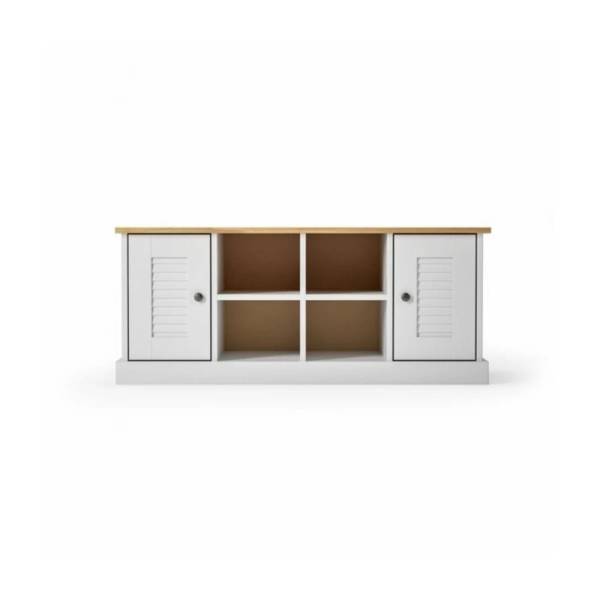 Rack para tv VALENCIA (2 puertas + 4 espacios) - Imagen 2