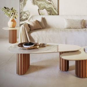 Mesa de centro BORNEM alta