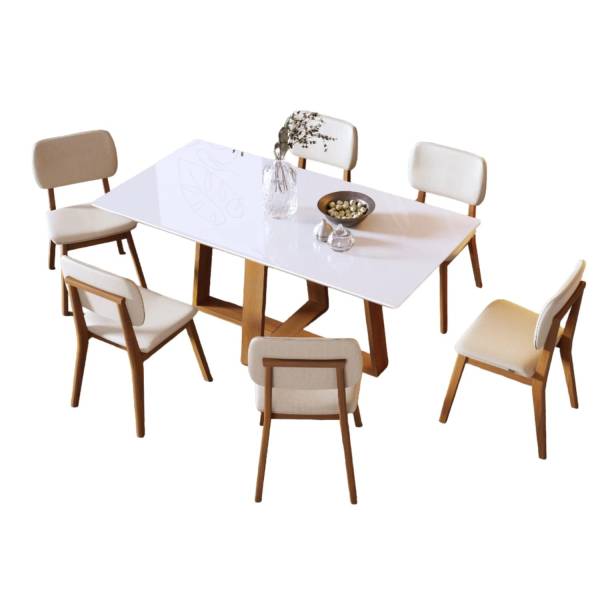Mesa de comedor MONTCLAIR rectangular GRANDE - Imagen 2