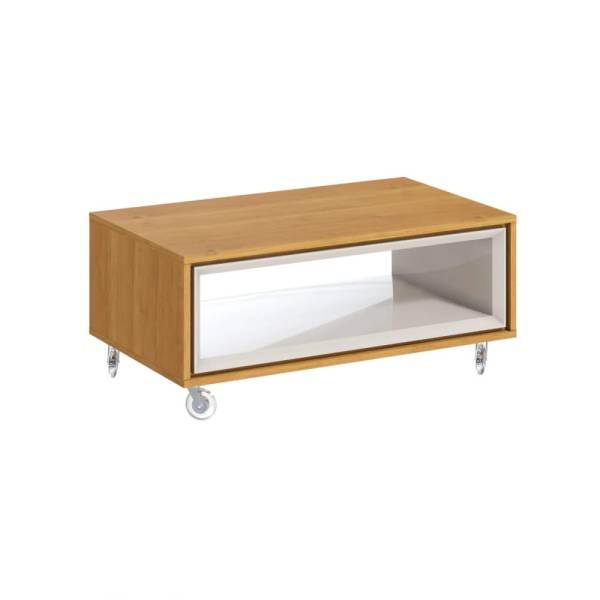 Mesa de centro CLIFTON con ruedas - Imagen 2