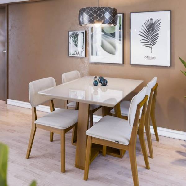 Mesa de comedor MONTCLAIR rectangular MEDIANO - Imagen 3