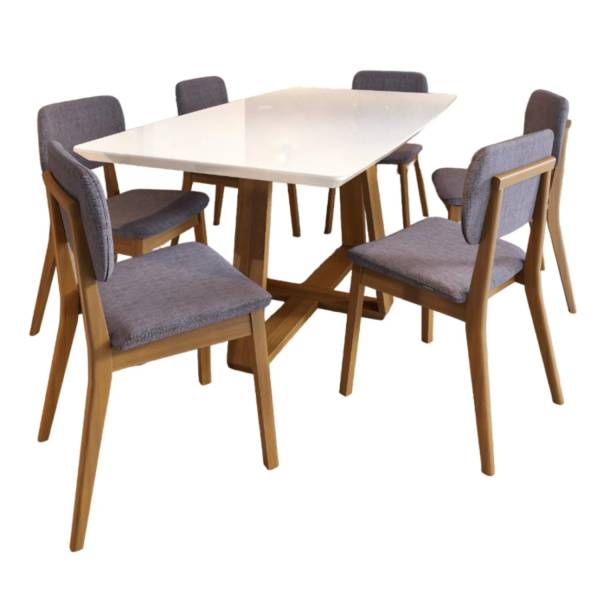 Mesa de comedor MONTCLAIR rectangular GRANDE - Imagen 3