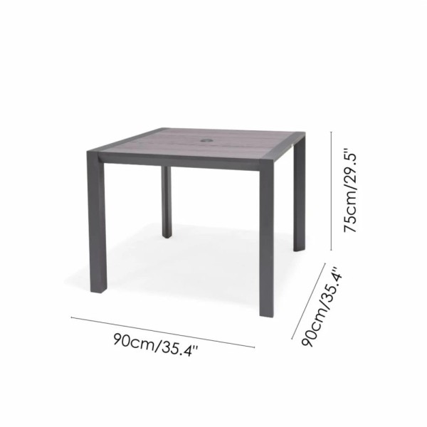 Mesa de comedor Saint Tropez 90 x 90 - Imagen 6