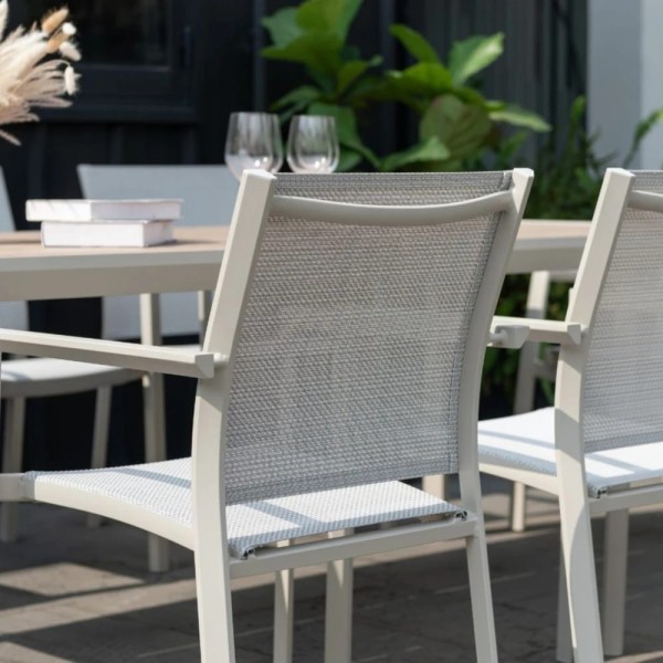 Comedor Saint Tropez rectangular + 8 sillas - Imagen 3