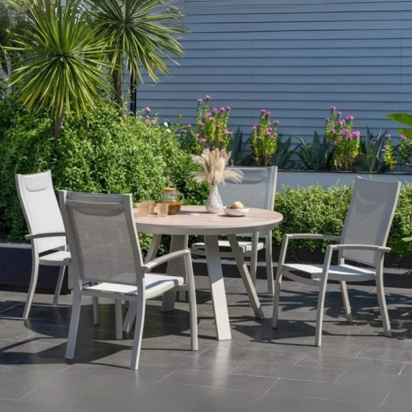 Mesa de comedor Saint Tropez 119 cm diámetro - Imagen 2