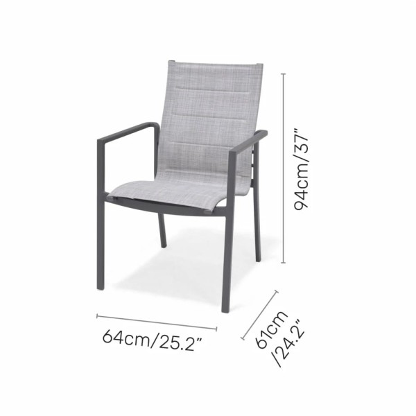 Silla acolchada Saint Tropez - Imagen 5