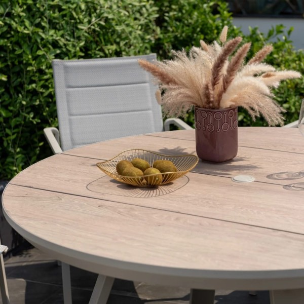 Comedor Saint Tropez circular grande + 6 sillas - Imagen 6
