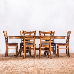 Comedor extensible OXFORD con 6 sillas