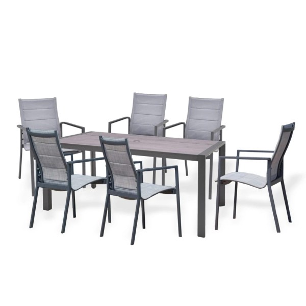 Comedor Saint Tropez rectangular + 6 sillas - Imagen 2