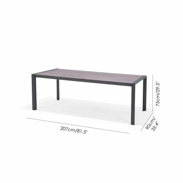 Mesa de comedor Saint Tropez 90 x 207 - Imagen 5