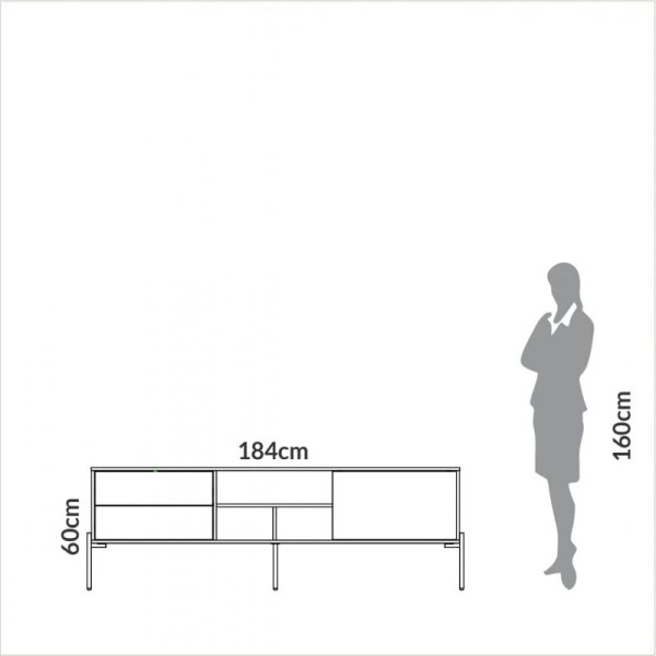 Rack para TV Dinamarca - Imagen 5