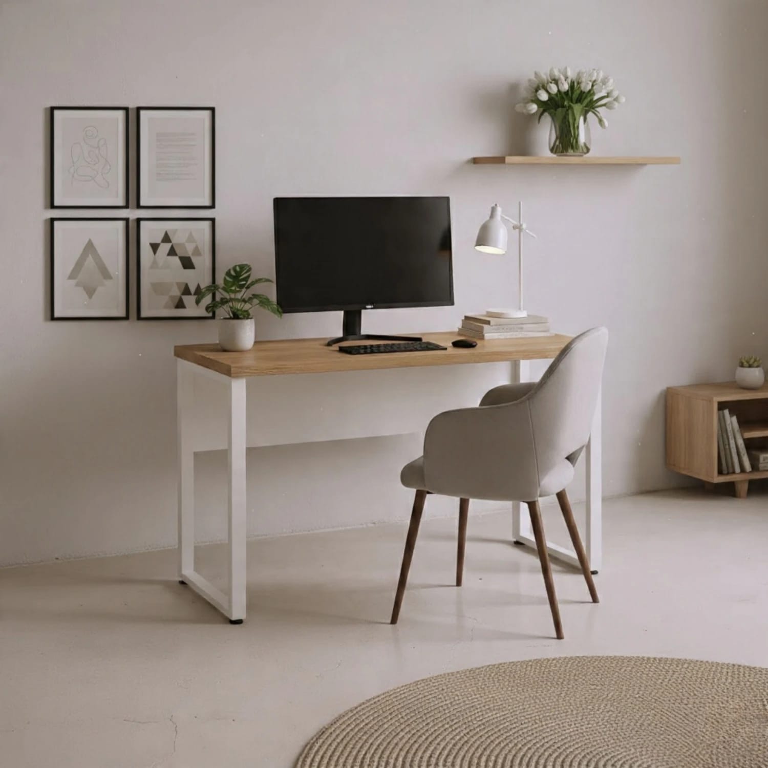 Escritorio simple 120 HAMBURGO