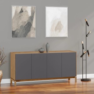 Aparador 4 puertas + cajón MENORCA