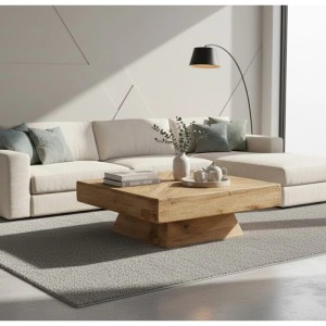 Mesa de centro T cuadrada CALIFORNIA
