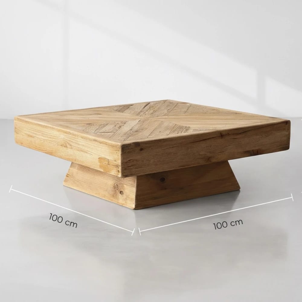 Mesa de centro T cuadrada CALIFORNIA - Imagen 3