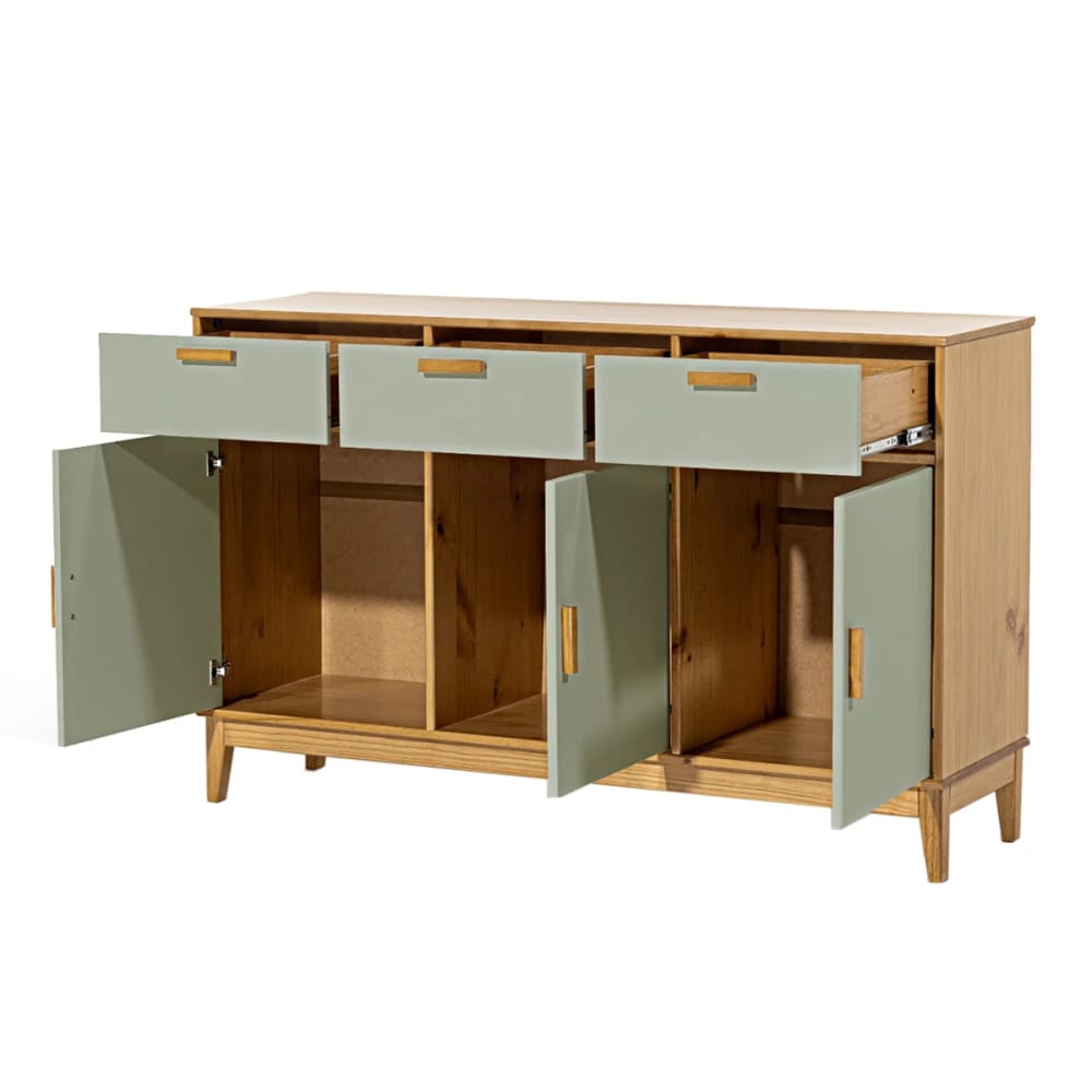 Aparador bajo en madera maciza GRECIA - Imagen 8