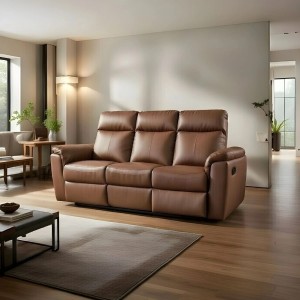 Sofá Reclinable Edison 3 Cuerpos