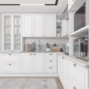 8 módulos Cocina línea americana