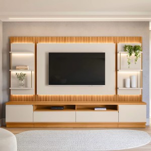 Modular para TV Platense + 2 paneles laterales