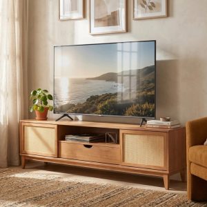 Rack para TV 2 puertas 1 Cajón 1.9 - Uruguay oak.