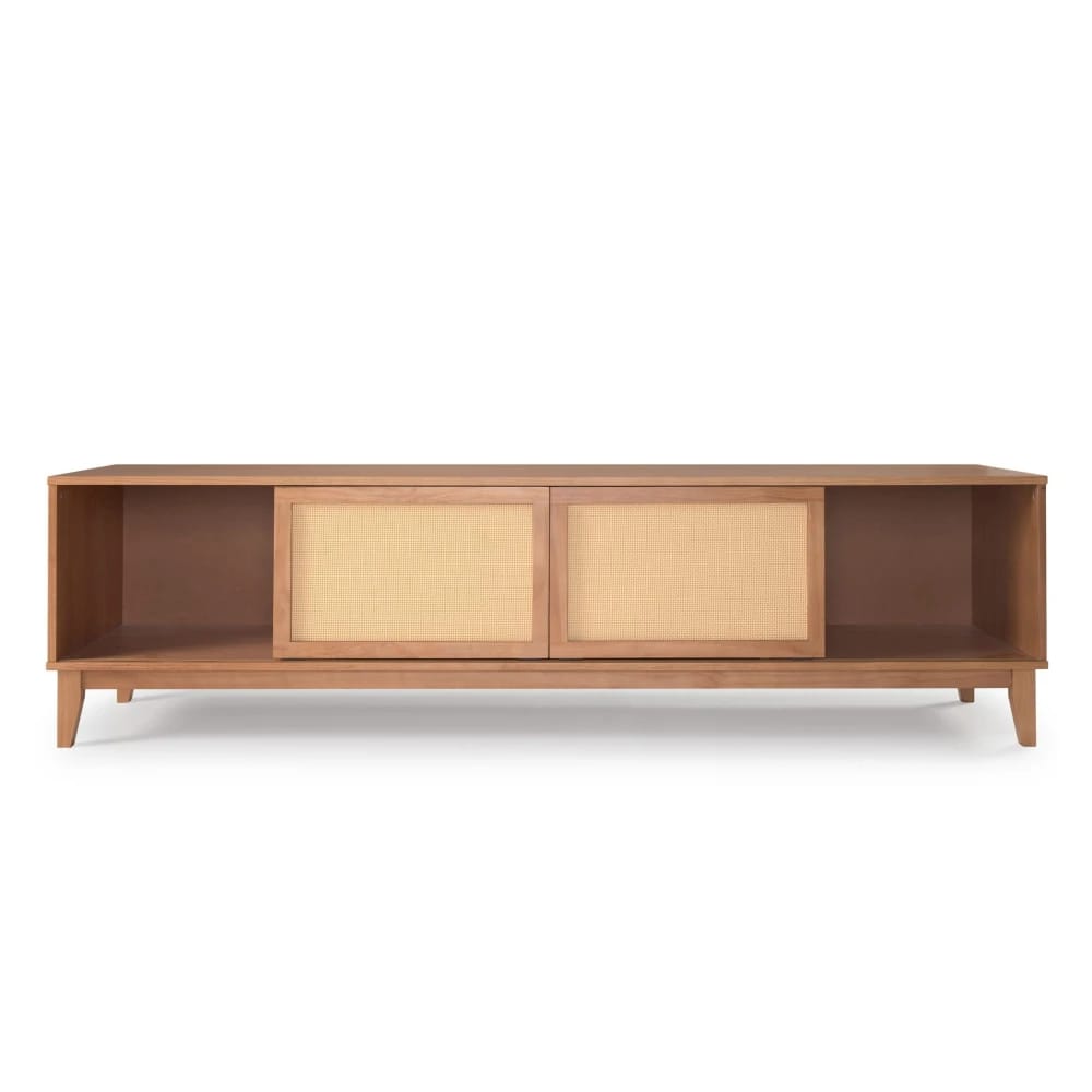 Rack para TV 2 puertas 1 Cajón 1.9 - Uruguay oak. - Imagen 4